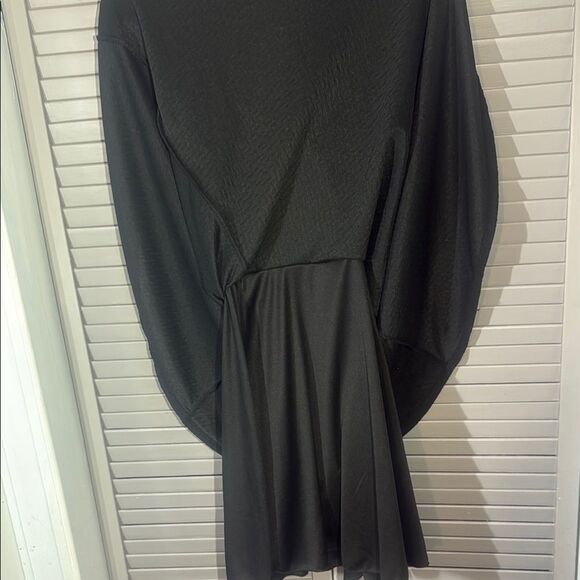 Suzy Shier Sheer Black Mini Dress - Picture 10 of 11